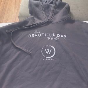 Whitney Simmons Cropped Hoodie